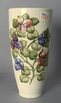 Moorcroft pottery vase