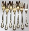090084 GORHAM CHANTILLY STERLING FORKS SEVEN