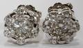 062133 123 CT DIAMOND CLUSTER EARRINGS DIA 14