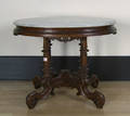 Victorian marble top table