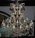 052077 MARIA THERESA STYLE CRYSTAL 25 LIGHT CHANDELIER