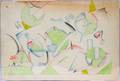 042103 LIUBOV POPOVA CRAYON  PENCIL ABSTRACT DRAWIN