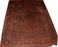 082079 SAROUK SEMIANTIQUE CARPET 11 7 X 8 8