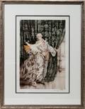 082077 LOUIS ICART ETCHING  DRYPOINT 1928 21 X 14