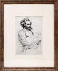 072062 JAMES ABBOT MCNEIL WHISTLER DRYPOINT ETCHING