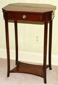 071141 HEPPLEWHITE MAHOGANY DRESSING TABLE 19TH C