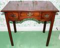 071137 ENGLISH MAHOGANY DRESSING TABLE 19TH C H 27