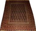 062178 PERSIAN WOOL RUG IN AN OVERALL PEAR DESIGN