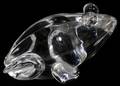 051190 STEUBEN CRYSTAL FROG L 5