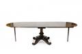 Mahogany  Satinwood Banded Dining Table