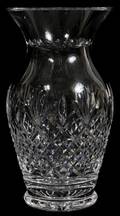 081188 WATERFORD KILLARNEY CRYSTAL VASE H 10