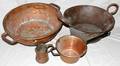 070106 HAND HAMMERED COPPER POTS PAN  PITCHER 4