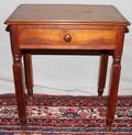 061209 AMERICAN WALNUT TABLE C 1850 H 29 W 24