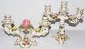 051208 DRESDEN PORCELAIN CANDELABRA TWO