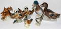 051224 GERMAN PORCELAIN ANIMAL FIGURES SIX