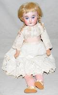 050109 GERMAN AM BISQUE HEAD DOLL 1894 H 17