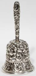 041206 AMERICAN STERLING DINNER BELL C 1900 H 4 34