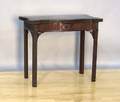 Chippendale style mahogany card table