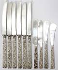 041181 JENKINS  JENKINS REPOUSSE STERLING KNIVES