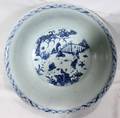 032125 CHINESE PORCELAIN BOWL H 6 12 DIA 17 18