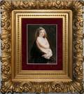 032094 KPM HAND PAINTED PORCELAIN PLAQUE AFTER RUBENS
