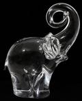 090213 OGGETTI GLASS ELEPHANT H 9
