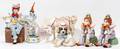 090178 CYBIS BISQUE FIGURES CLOWNS DOGS HORSE