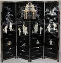 081221 CHINESE LACQUER  MOTHEROFPEARL SCREEN H 72