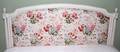 081207 SHABBY CHIC STYLE UPHOLSTERED HEADBOARD H 52