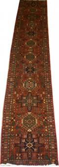 072158 HEREZ PERSIAN WOOL RUNNER 15 0 X 2 7