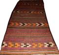 072147 AFGHAN KELIM HAND WOVEN KALI 10 8  X 4 6