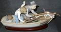 061266 LLADRO PORCELAIN FIGURE FISHING WITH GRANDPA