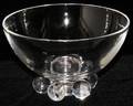 052196 STEUBEN GLASS BOWL C 1939 H 5 W 9