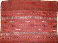 052185 TURKOMAN SOUMAK WOOL ORIENTAL RUG 37 X 29