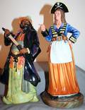 040166 ROYAL DOULTON BLUE BEARD RUTH THE PIRATE MAID