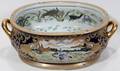 090250 CHINESE PORCELAIN FOOTBATH MODERN H 8 L 22