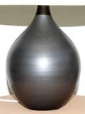 081266 CONTEMPORARY GLAZED CERAMIC LAMP H 10