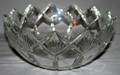 080196 WEDGWOOD CRYSTAL CENTER PIECE BOWL H 5