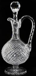 080194 WATERFORD CUT CRYSTAL WINE CARAFE WSTOPPER