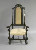Jacobean style armchair