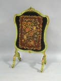 Needlepoint firescreen