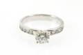 Ladies 18k White Gold  Diamond Engagement Ring