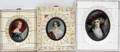 052216 MINIATURE OVAL PAINTINGS ON IVORY 3