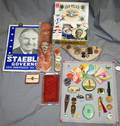 050236 SOUVENIR POLITICAL PINS MEDALS AND BUTTONS