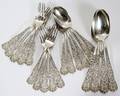 041294 DOMINICK  HAFF ROCOCO STERLING FLATWARE 20