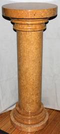 090267 MARBLE PEDESTAL H 40 DIA 16