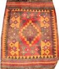 082238 SERAPI FLAT WOVEN TRIBAL RUG 3 4 X 2 5