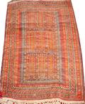 082237 TURKISH ORIENTAL PRAYER RUG 4 2 X 2 10