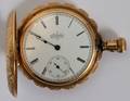 081286 ELGIN 14KT GOLD POCKET WATCH C 1900