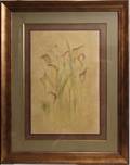 080226 BLUM LITHOGRAPH 34 X 22 BLUSHING CALLAS
